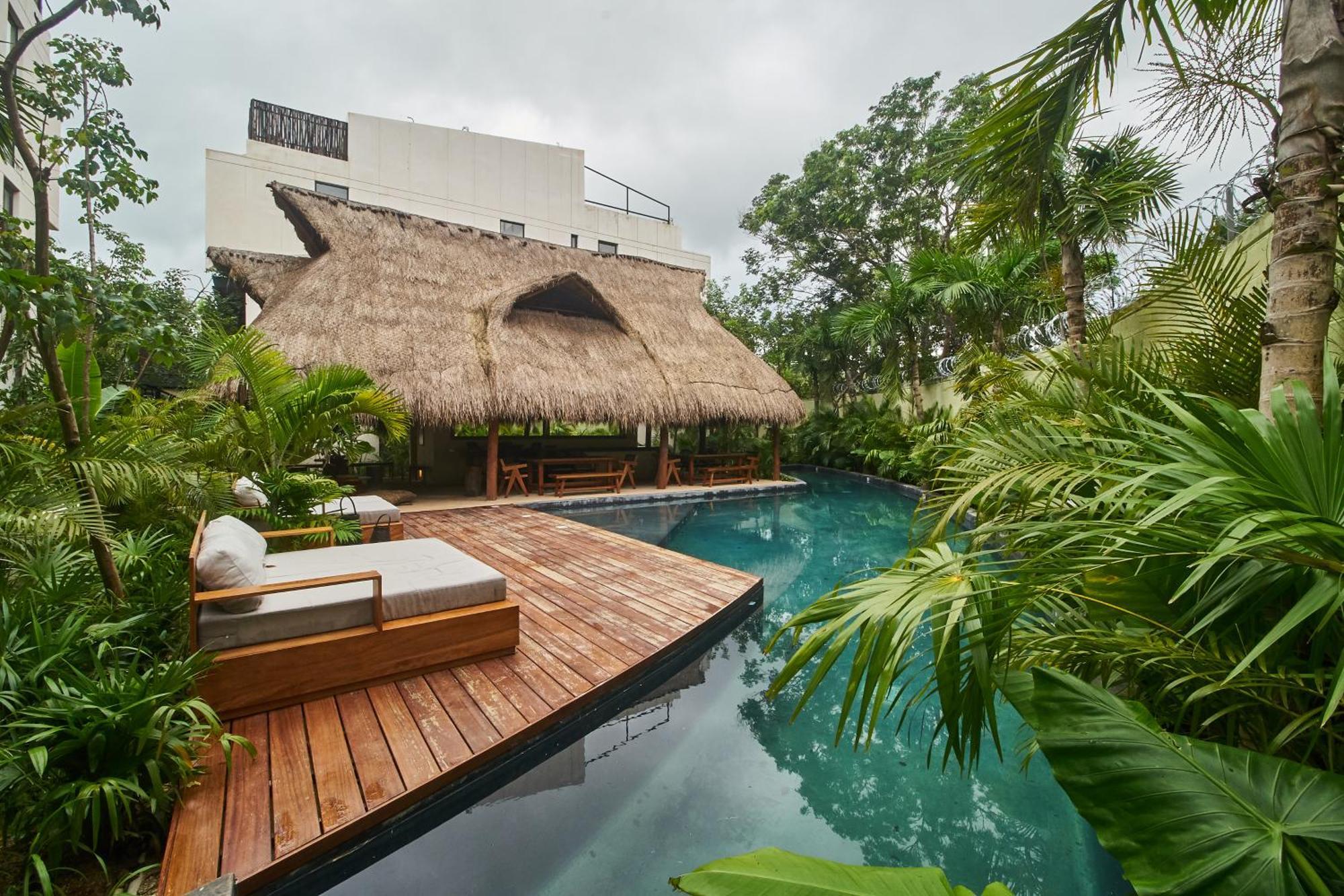 Dhalia - Private Roof With Pool & Beach Club Access Tulum Luaran gambar