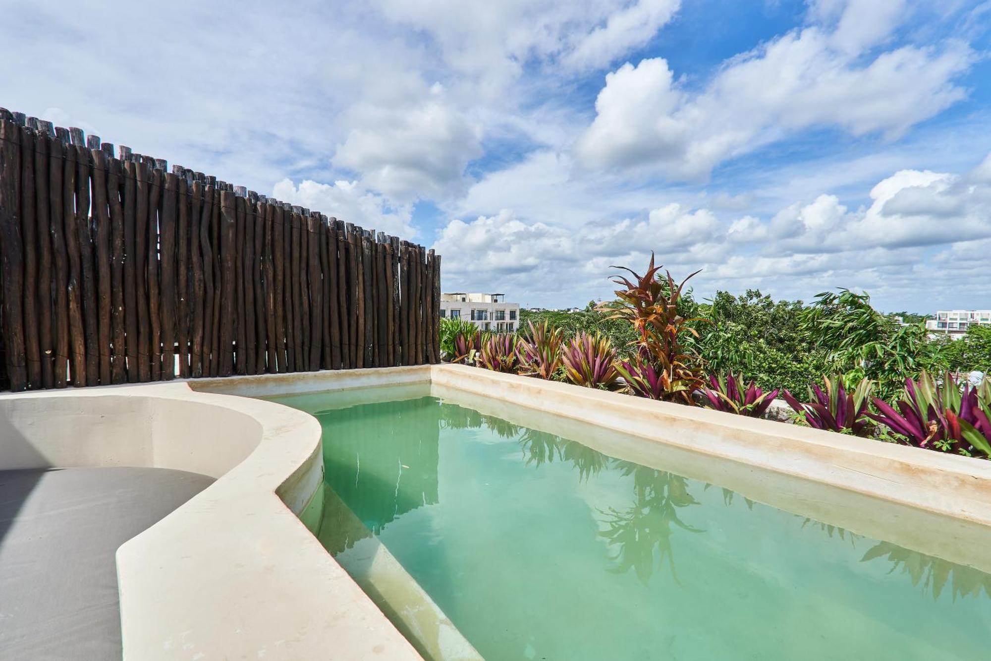Dhalia - Private Roof With Pool & Beach Club Access Tulum Luaran gambar
